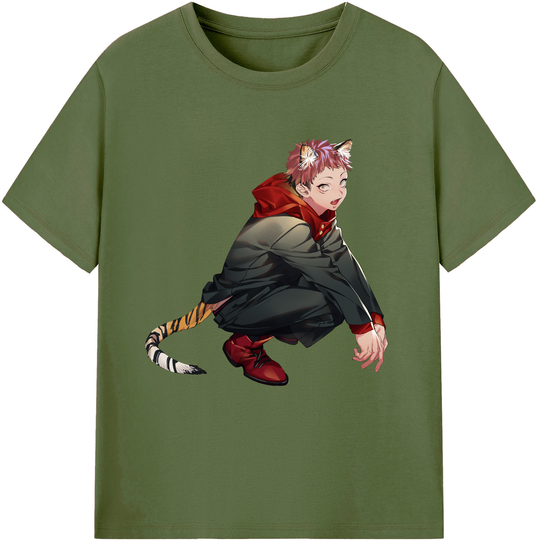 （画像用） 呪術廻戦 Jujutsu Kaisen 綿100％半袖Tシャツ（フロントプリント）
